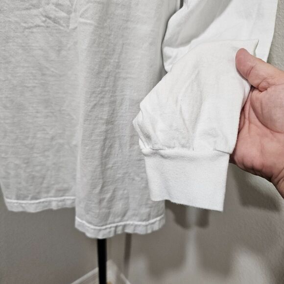 Southern Couture Tee Womens Small Modest White y2k 90s Blessings Comfort Colors - Picture 3 of 8